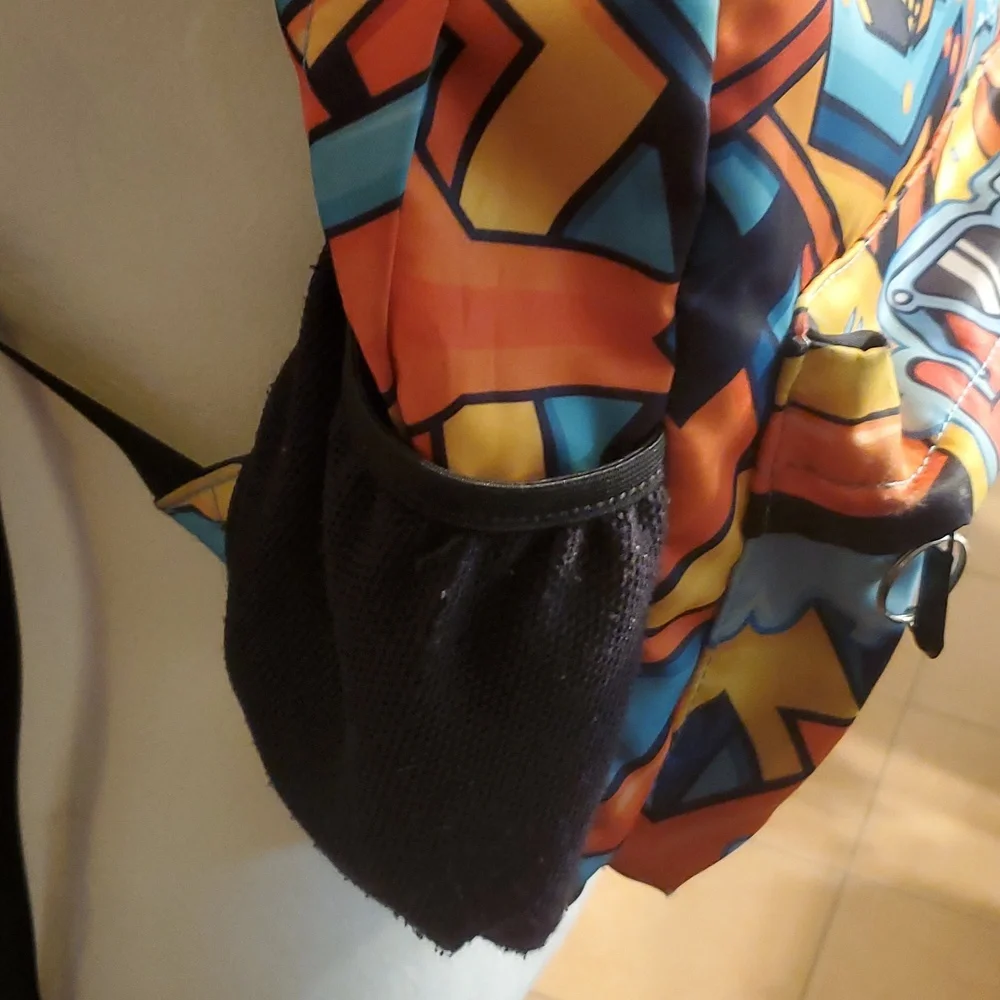 Colorful Graphic Backpack - Picture 7 of 14